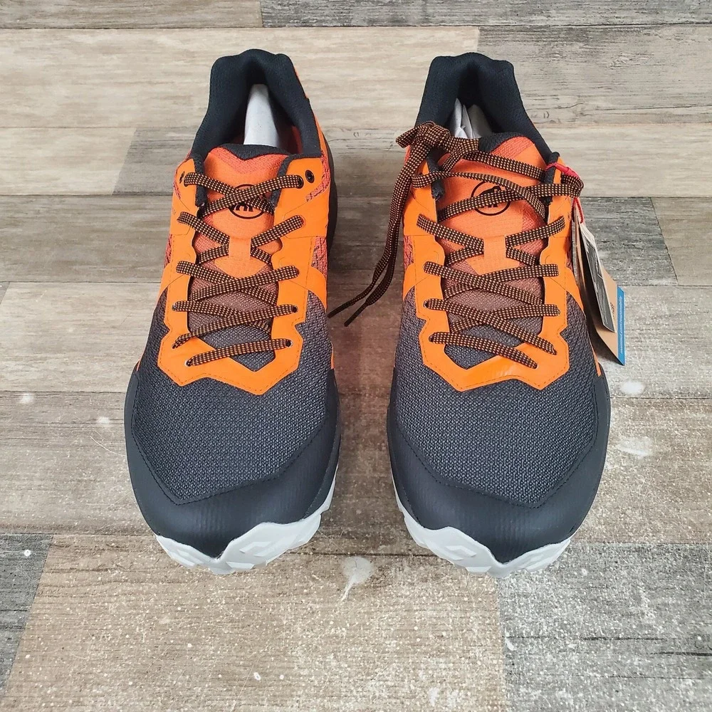 Mammut Sertig II Low GTX Mens Shoes Sz 11.5 Dark Steel Tangerine Hiking Sneakers